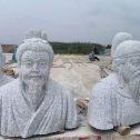 桂林 白麻花岗岩石材人物立体雕刻