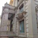 桂林 黄金麻花岗岩光面别墅外墙干挂施工完成