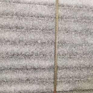 桂林 芝麻白火烧成品厚薄均匀，B料价格接近A料质量