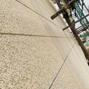 桂林 黄金麻花岗岩荔枝面外墙干挂石材效果示例