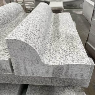 桂林 白麻花岗岩S型路沿石，路侧石，马路牙子等