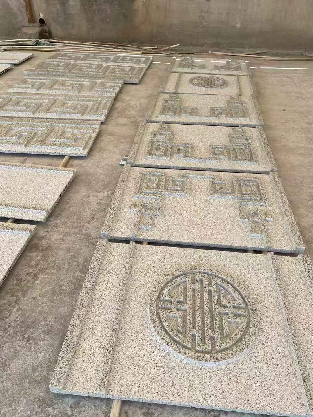 桂林 白麻花岗岩外墙立面雕刻板