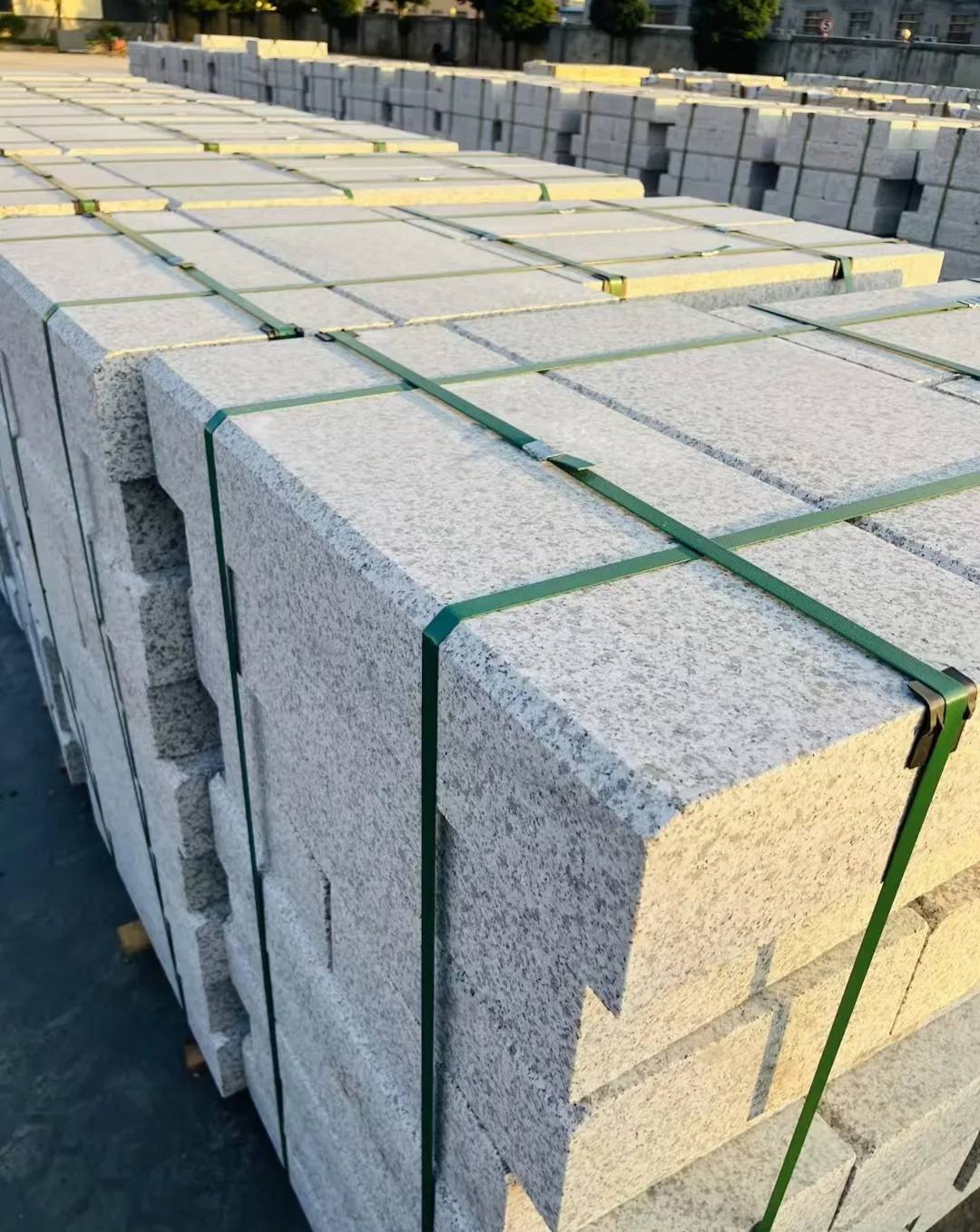 桂林 白麻花岗岩路沿石，马路牙子，路缘石，平石，立缘石等