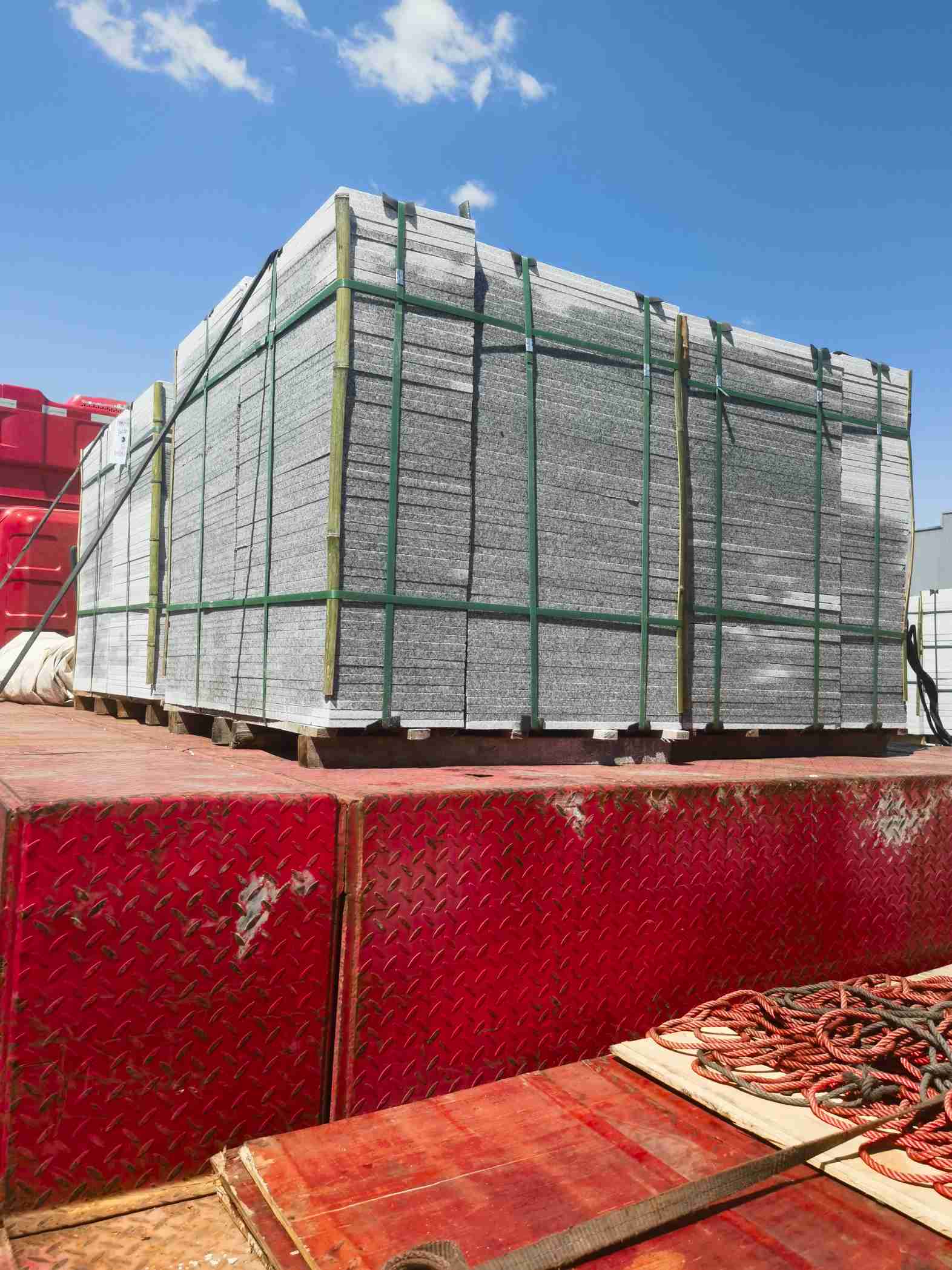 桂林 芝麻白火烧规格板地铺石300*600/600*600