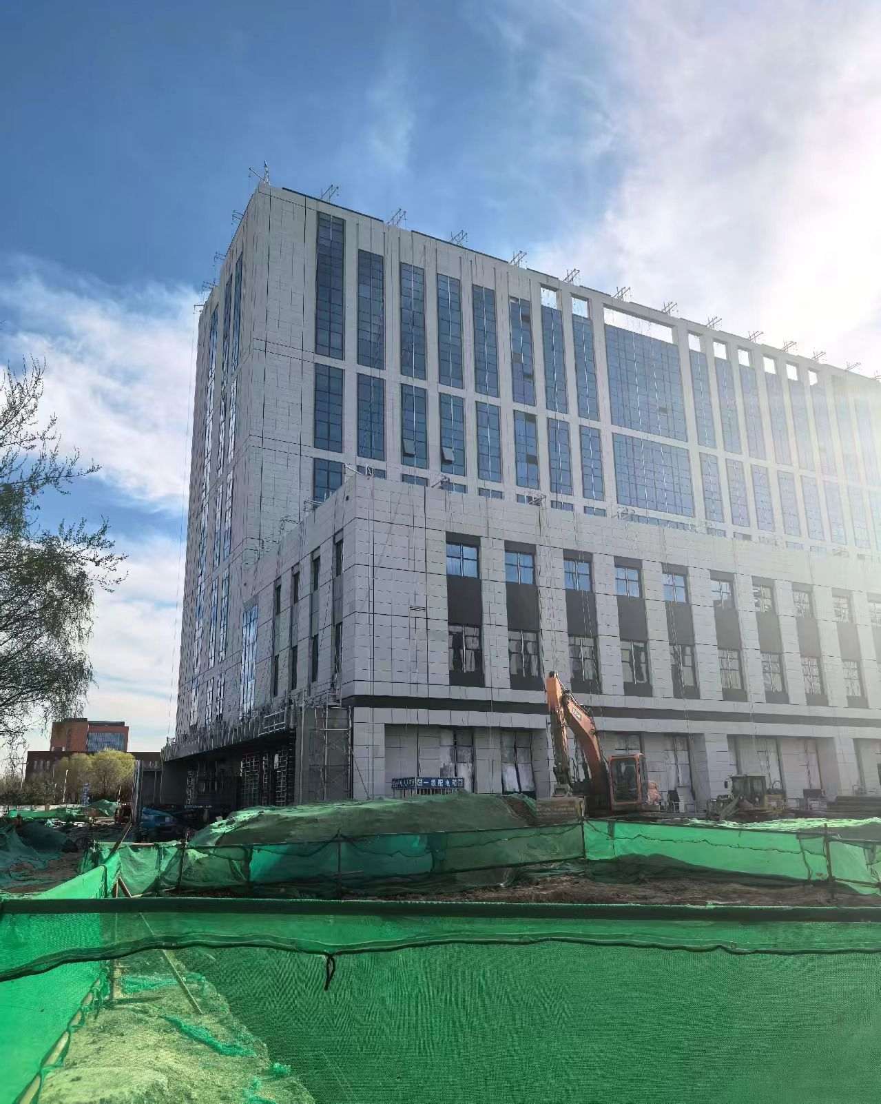 桂林 白麻花岗岩石材外墙干挂